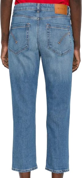 Dondup Trousers Blue Blauw