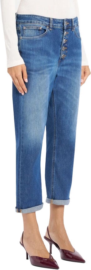 Dondup Rtw Blue Denim Blauw