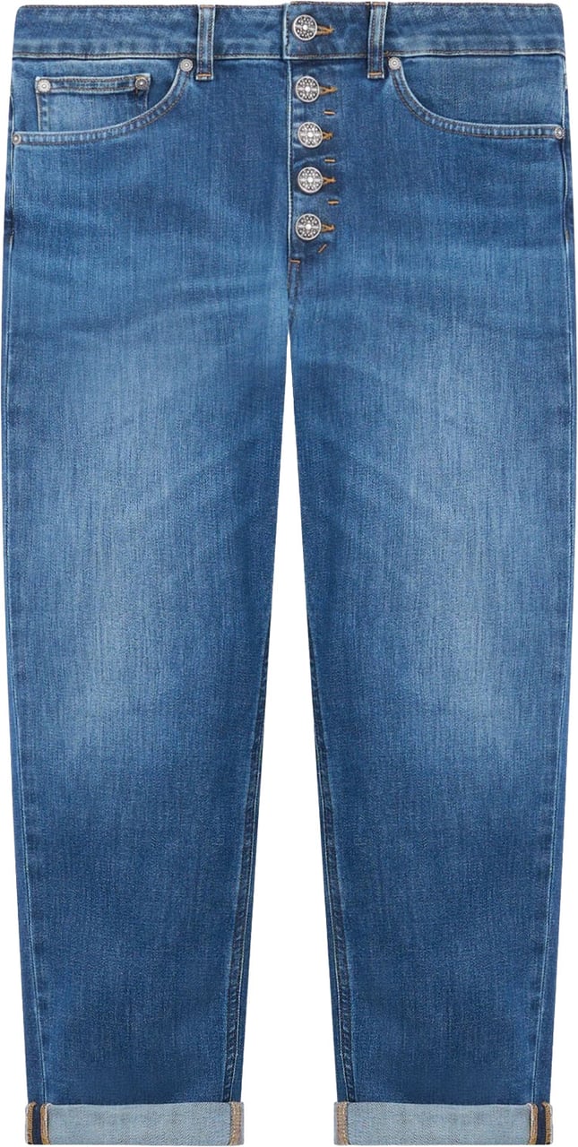 Dondup Rtw Blue Denim Blauw