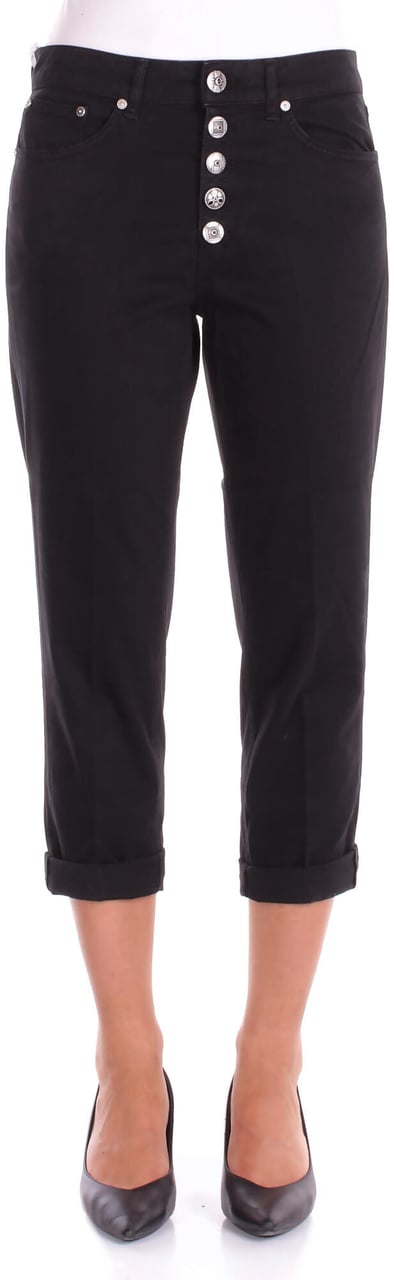 Dondup Trousers Black Zwart