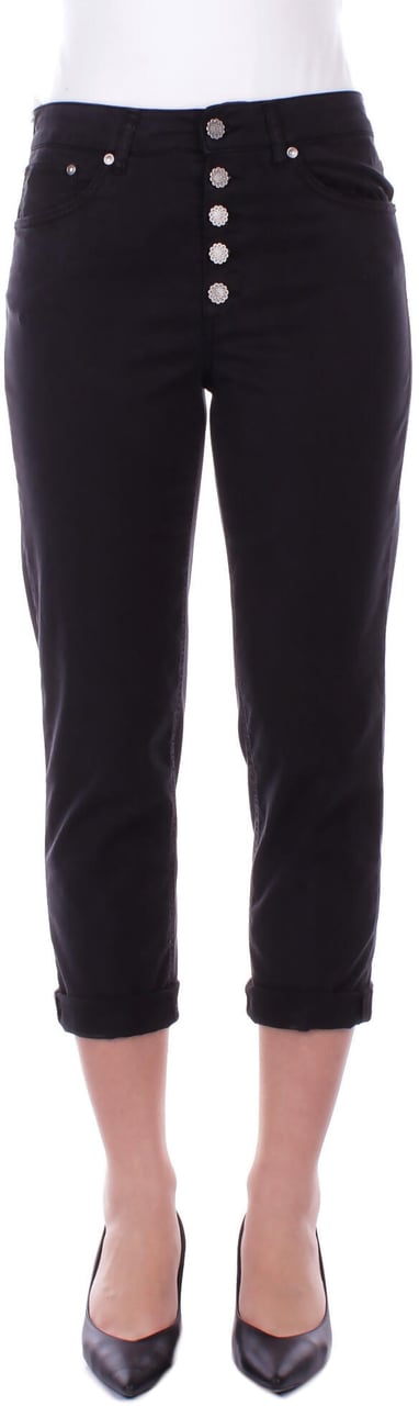 Dondup Trousers Black Zwart
