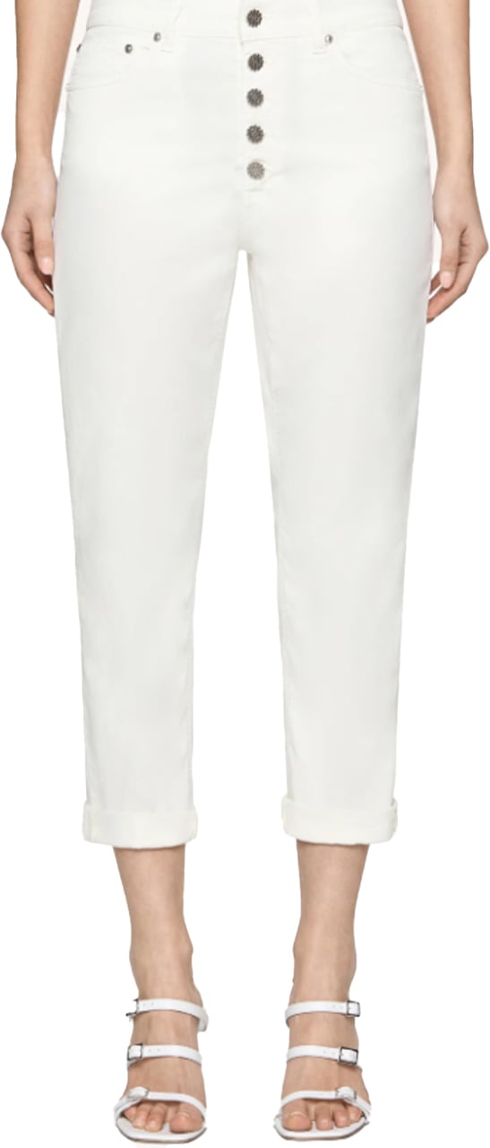Dondup Trousers Fiocco Wit