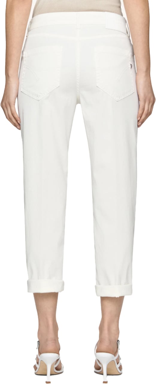 Dondup Trousers Fiocco Wit