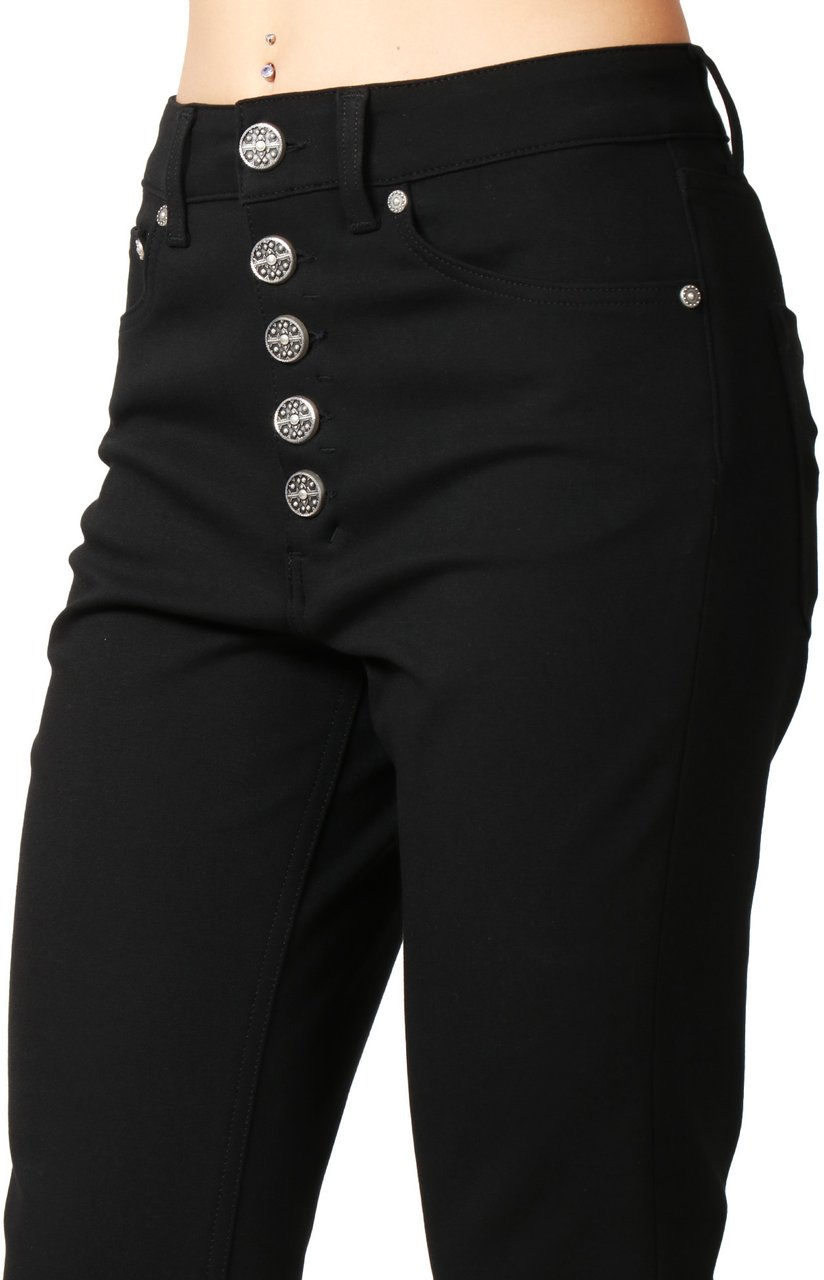 Dondup Trousers Black Zwart
