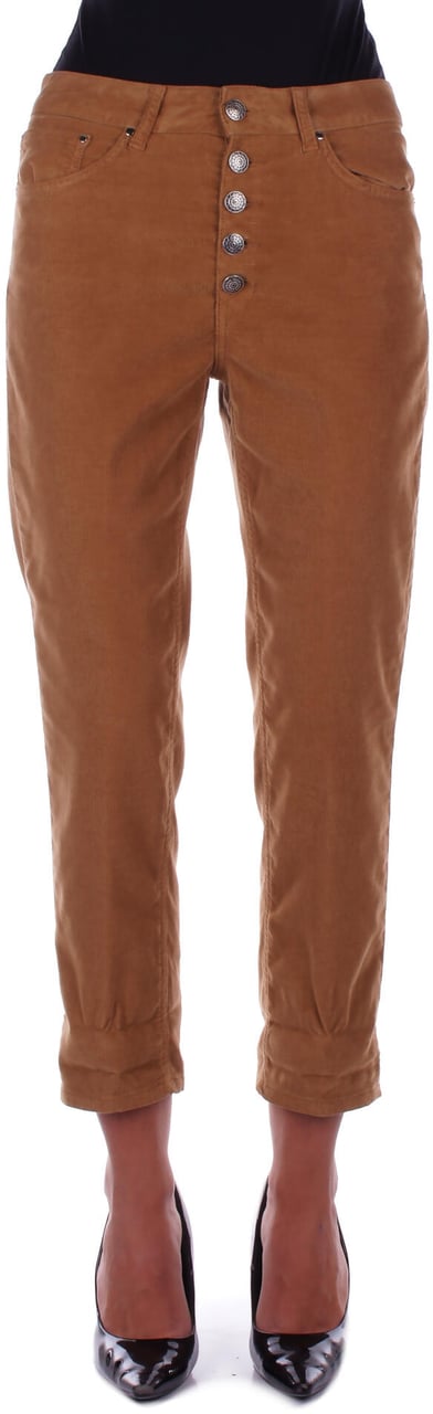 Dondup Trousers Brown Bruin