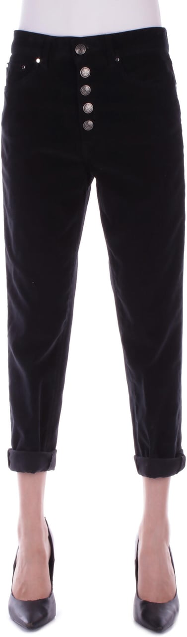 Dondup Trousers Black Zwart