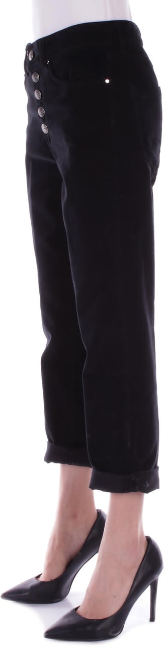 Dondup Trousers Black Zwart