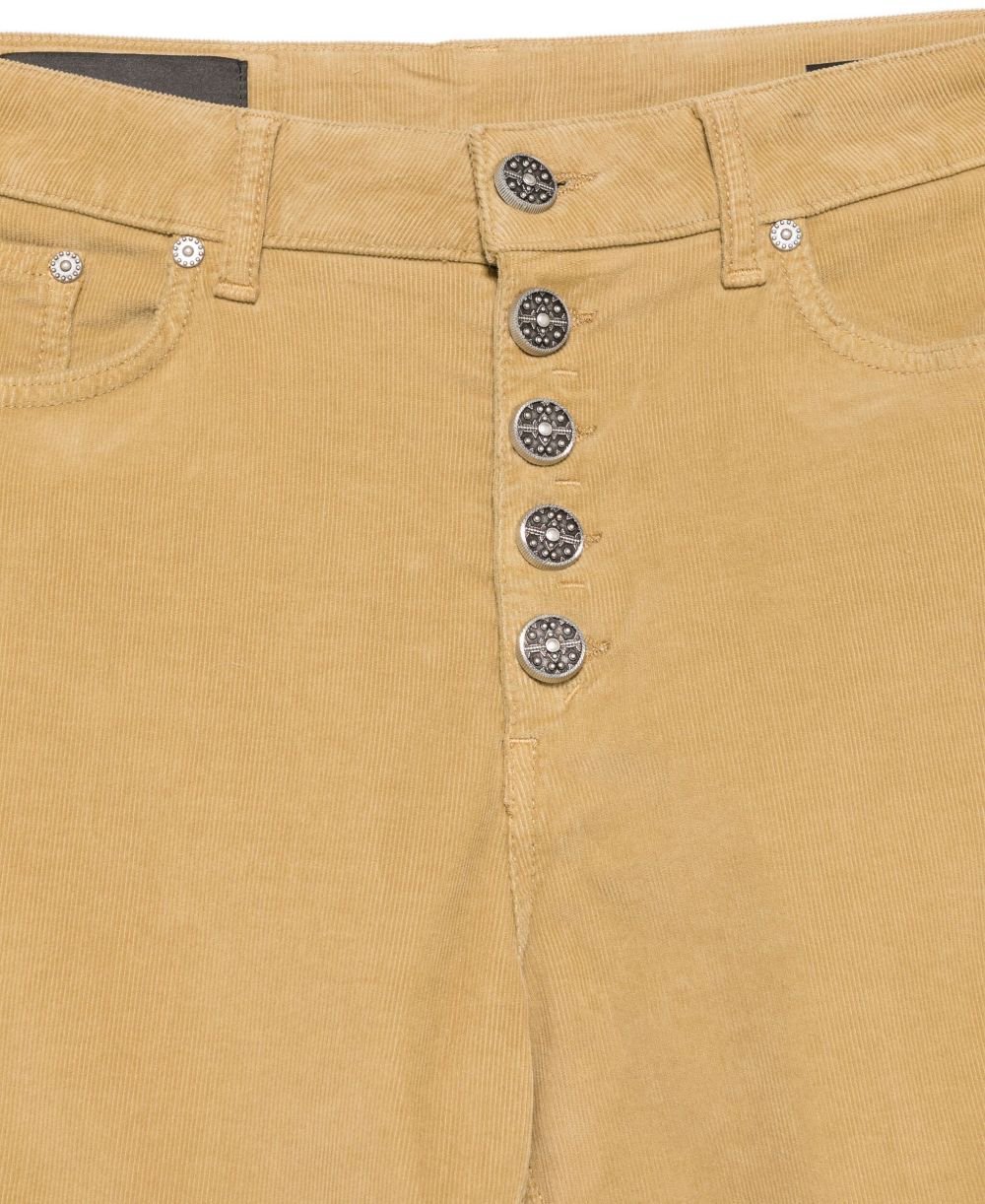 Dondup Jeans Yellow Geel