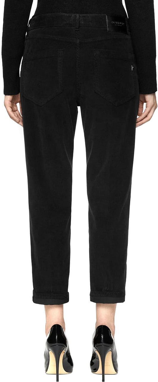 Dondup Trousers Black Zwart