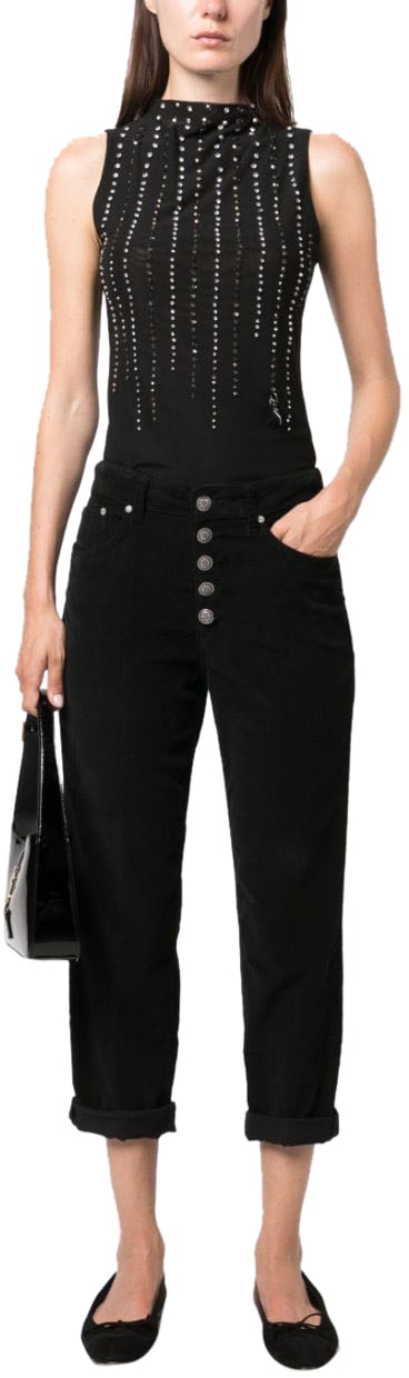 Dondup Jeans Black Zwart