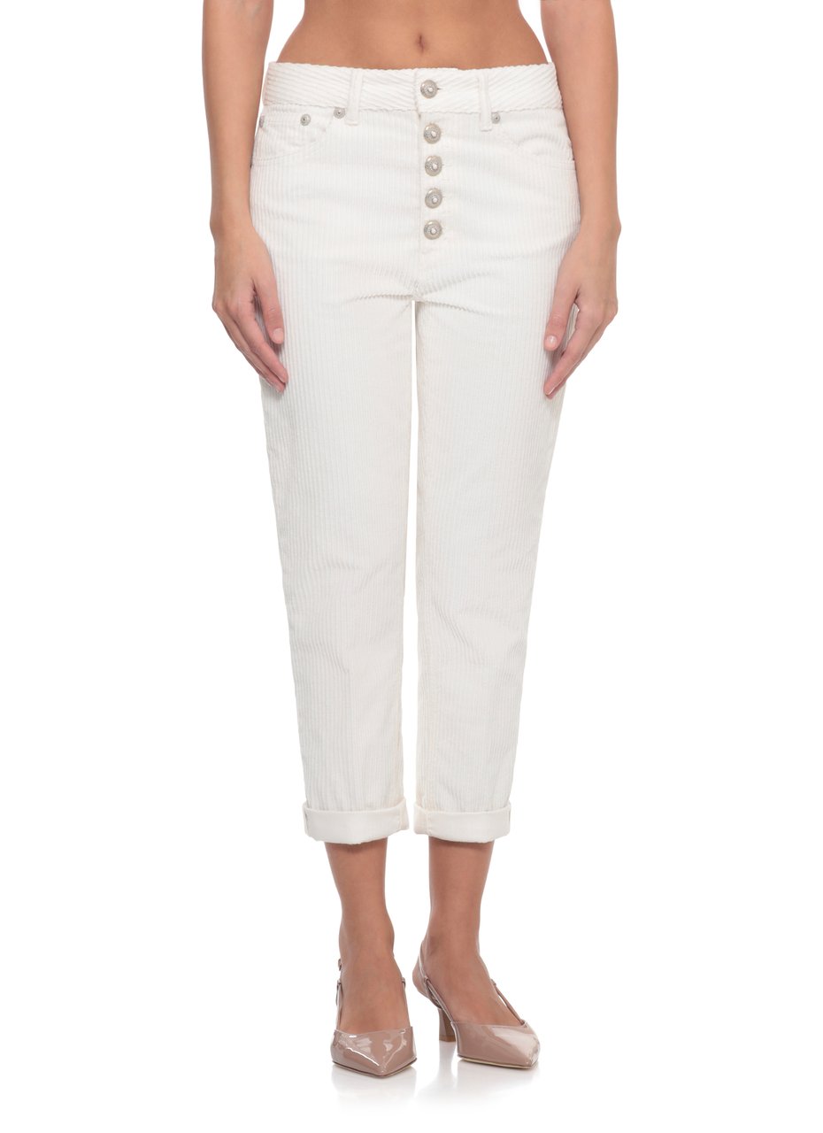 Dondup Jeans Ivory Wit