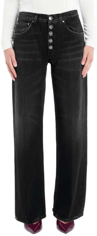 Dondup Dondup Jeans Nero Zwart