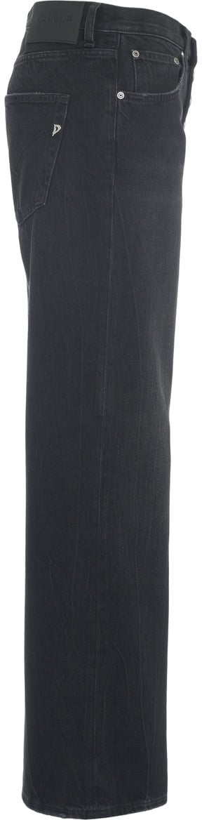 Dondup Jeans 'Jaclyn Bot Gioie' Zwart