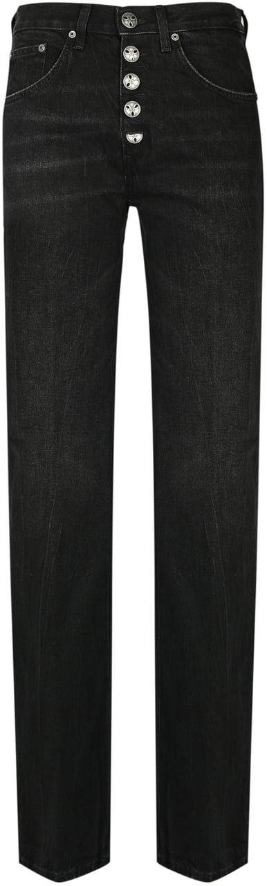 Dondup Trousers Black Zwart