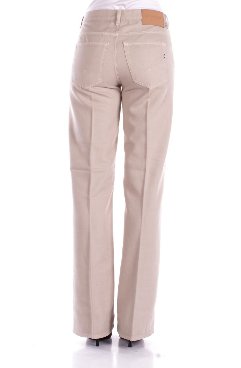 Dondup Trousers Mastice Beige