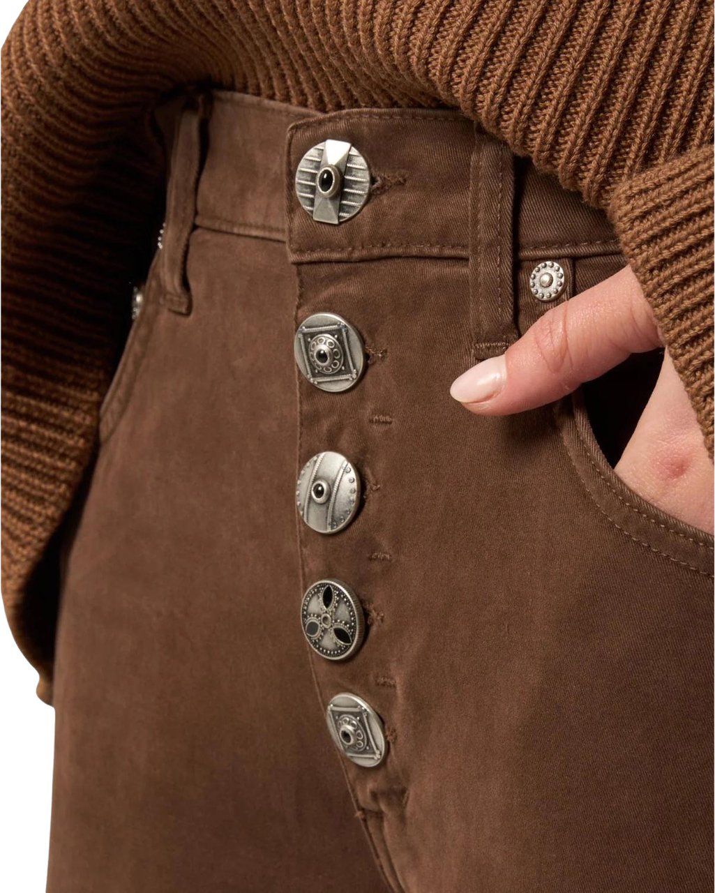 Dondup Rtw Marrone Bruin