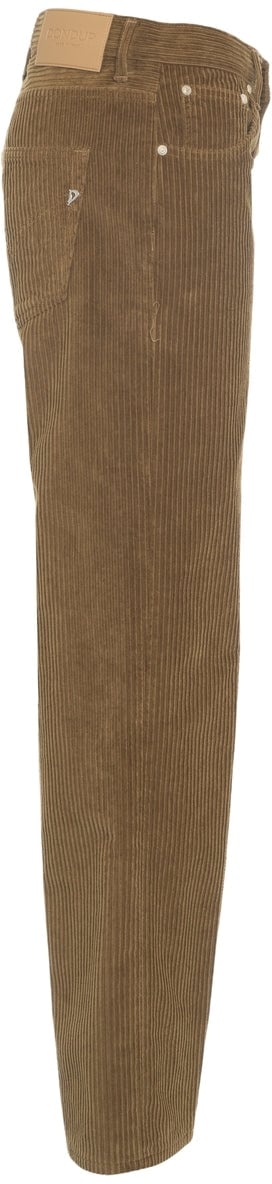 Dondup Corduroy Pants 'Jaclyn Gioie' Bruin