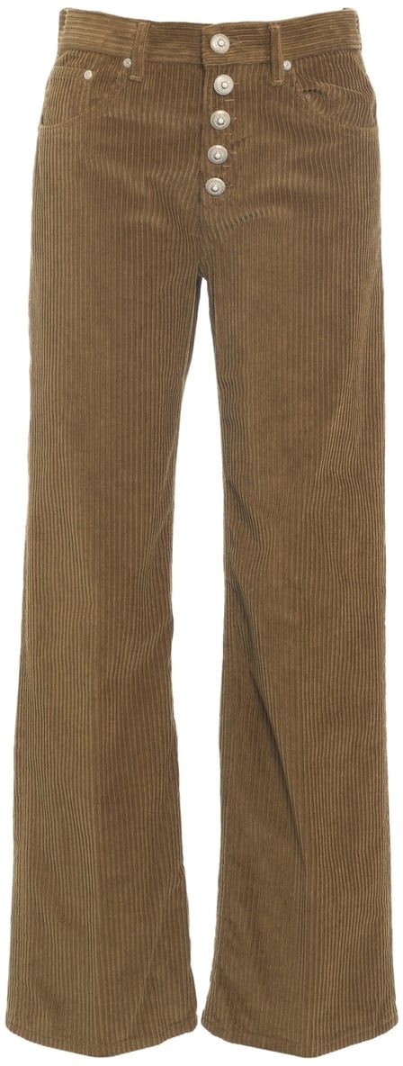 Dondup Corduroy Pants 'Jaclyn Gioie' Bruin
