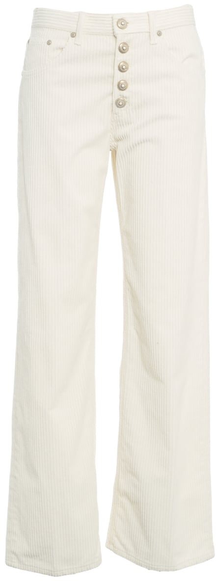 Dondup Pantaloni in velluto a coste 'Jaclyn Gioie' Beige