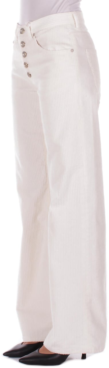 Dondup Trousers Panna Wit