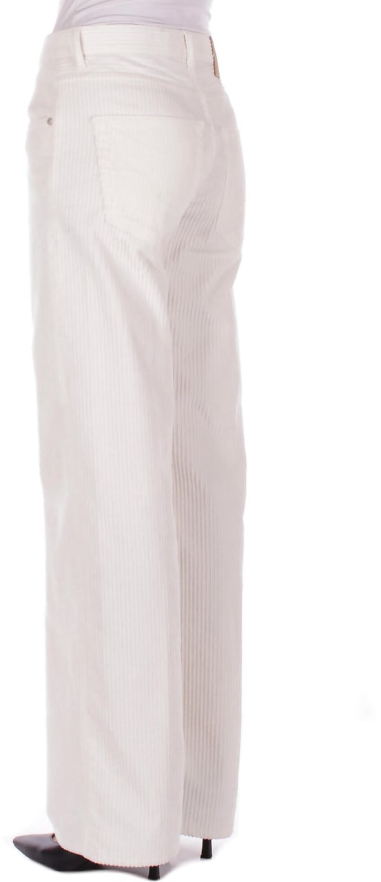 Dondup Trousers Cream Wit