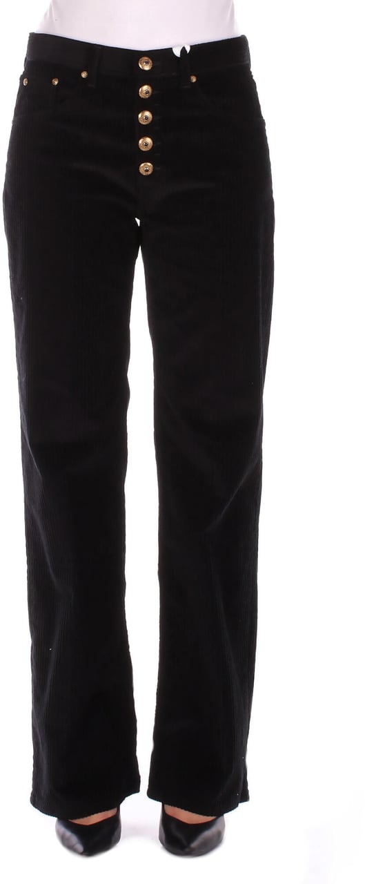 Dondup Trousers Black Zwart