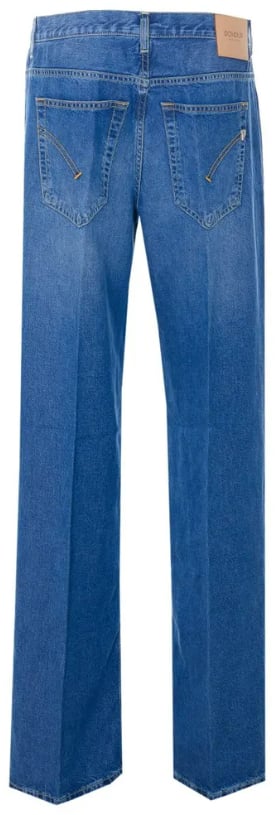 Dondup Trousers Blu Blauw