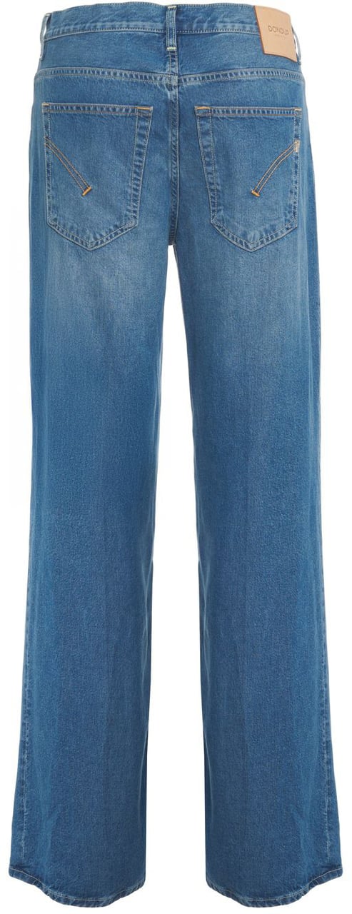 Dondup Loose fit jeans 'Jacklyn' Blauw