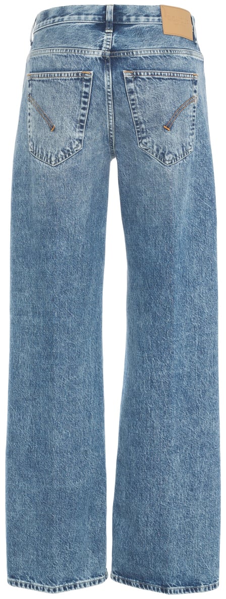 Dondup Jeans loose fit 'Jacklyn' Blauw