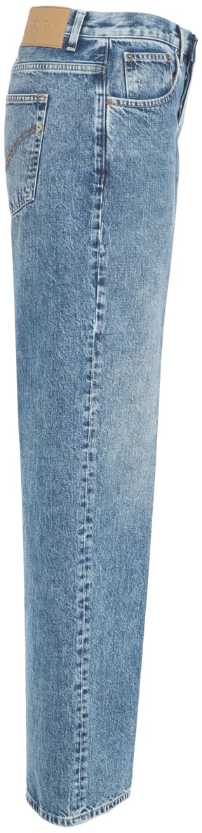 Dondup Jeans loose fit 'Jacklyn' Blauw