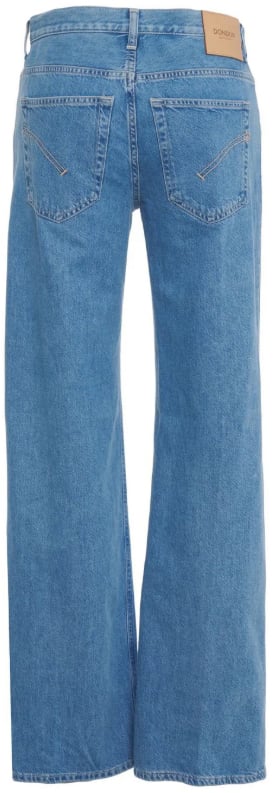 Dondup Trousers Blue Blauw
