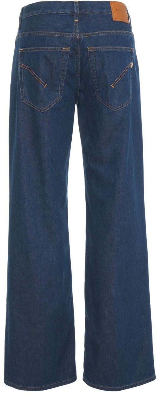 Dondup Loose fit jeans 'Jacklyn' Blauw