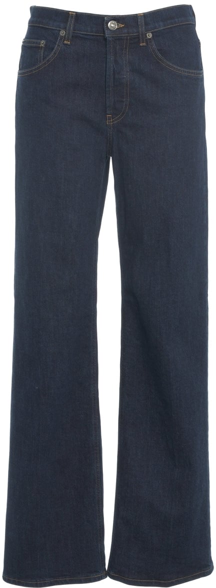 Dondup Wide leg jeans 'Jacklyn' Blauw