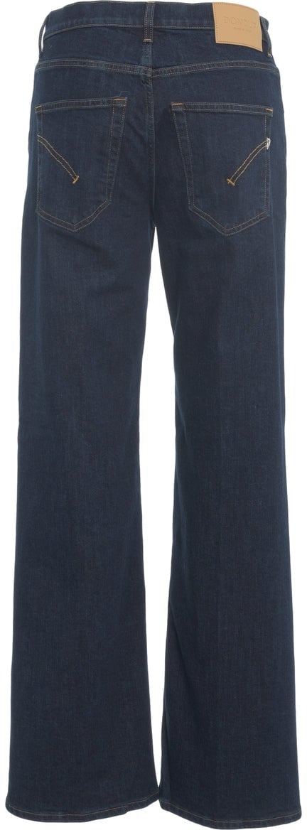 Dondup Wide leg jeans 'Jacklyn' Blauw