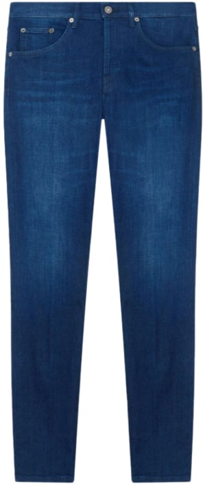 Dondup Trousers Blue Blauw