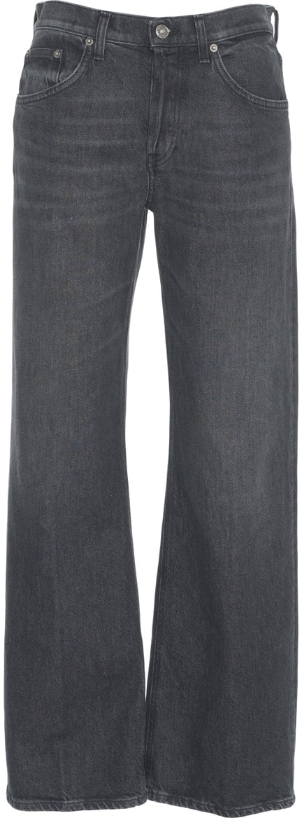 Dondup Wide leg jeans 'Jacklyn' Blauw