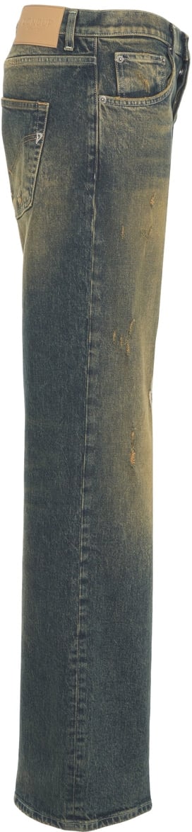 Dondup Wide leg jeans Blauw