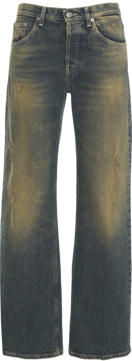 Dondup Wide leg jeans Blauw