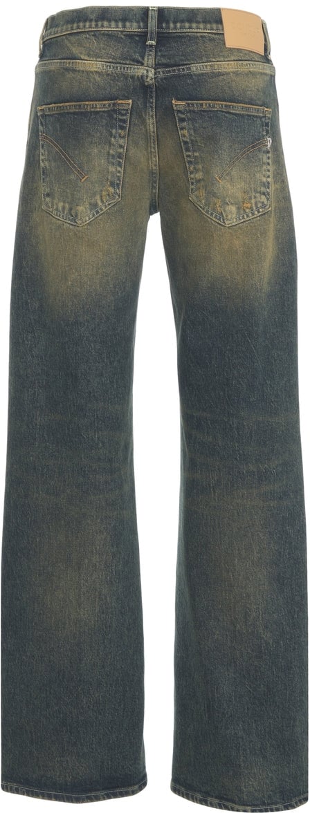 Dondup Wide leg jeans Blauw
