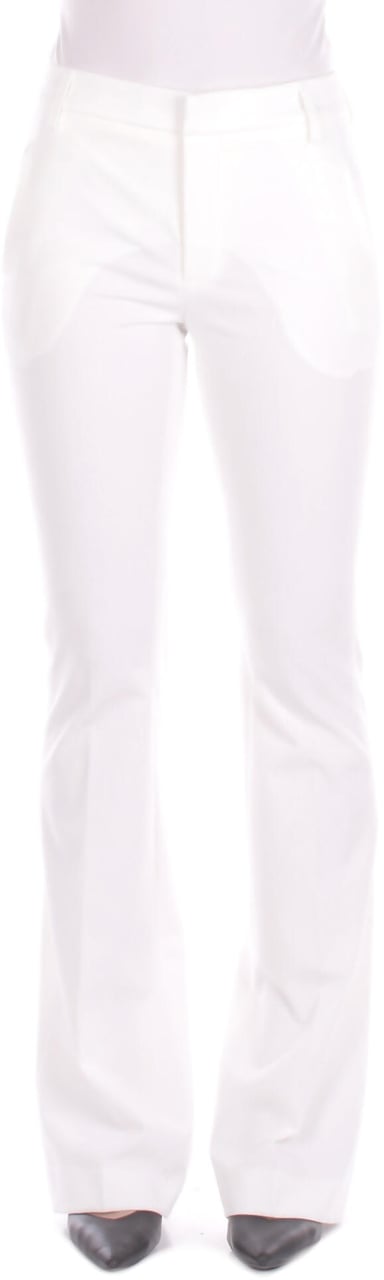 Dondup Trousers White Wit