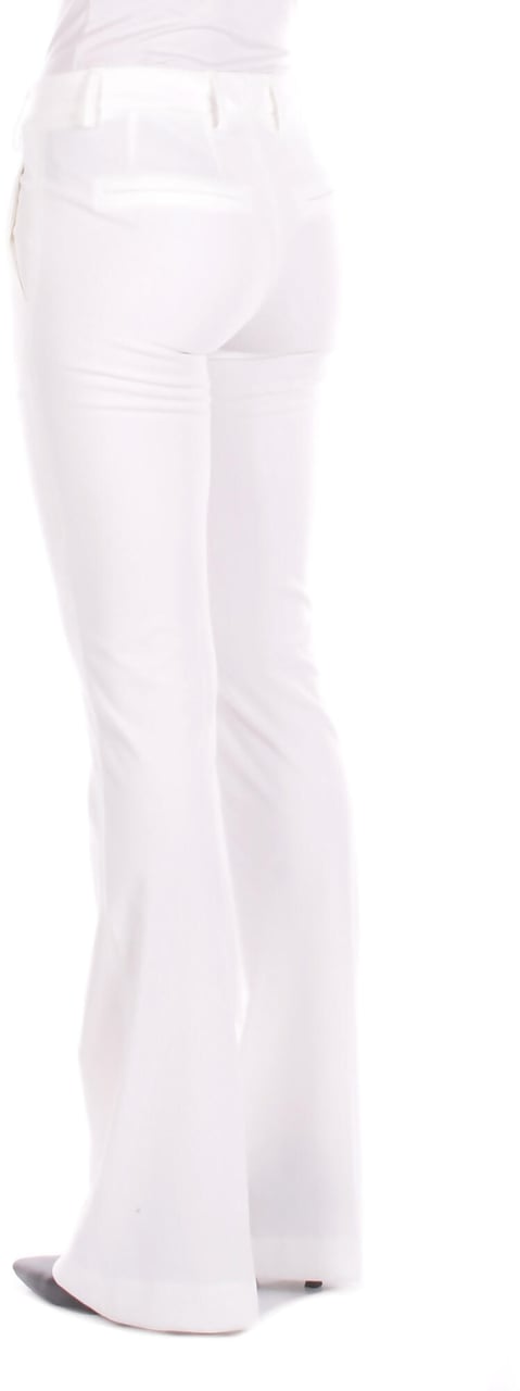 Dondup Trousers White Wit