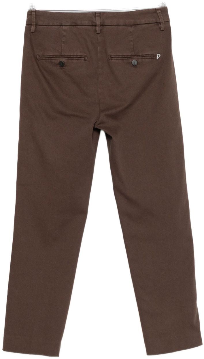 Dondup Dondup Pantaloni Marrone Bruin