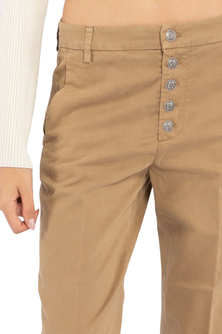 Dondup Trousers Beige Beige
