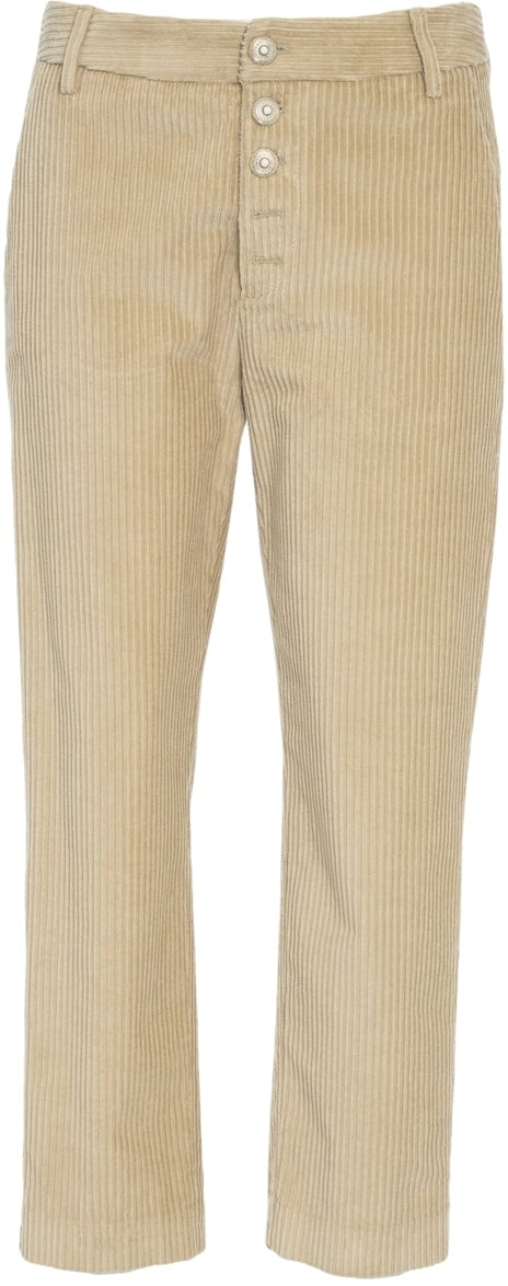 Dondup Corduroy pants 'Nima' Beige