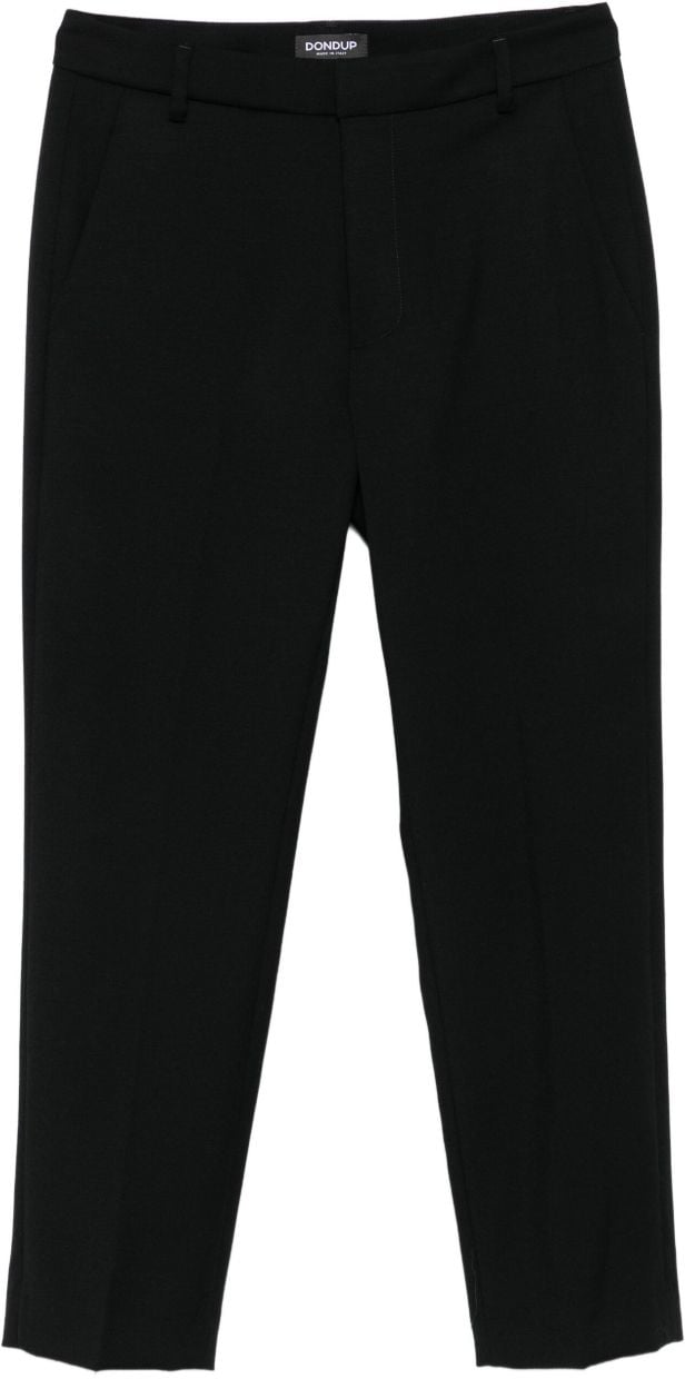 Dondup Dondup Pantaloni Nero Zwart