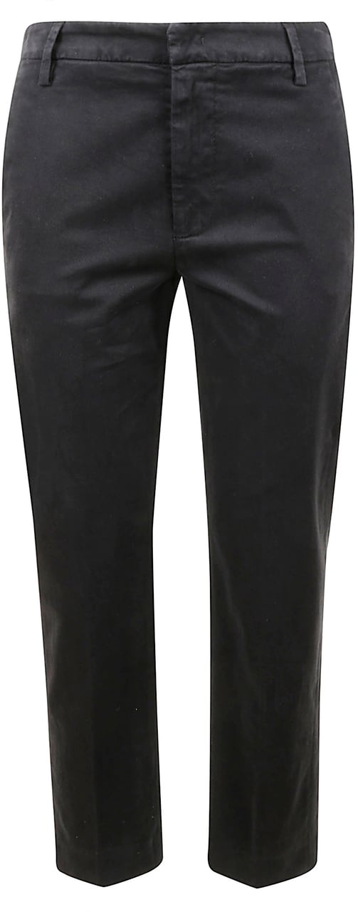 Dondup Trousers Black Zwart