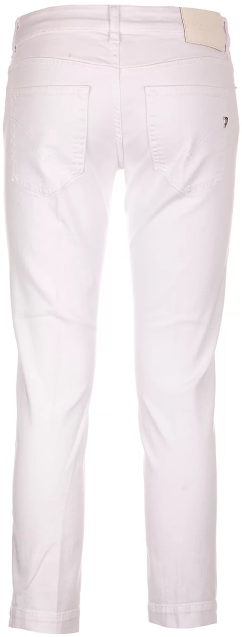 Dondup Dondup Pantaloni Bianco Wit