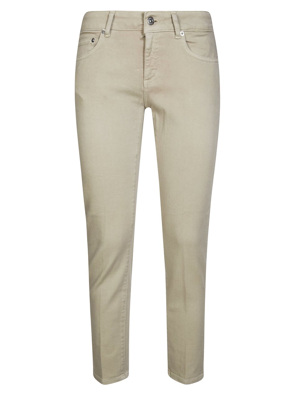 Dondup PT01 Stretch Slim Fit Five Pocket Pants Neutraal