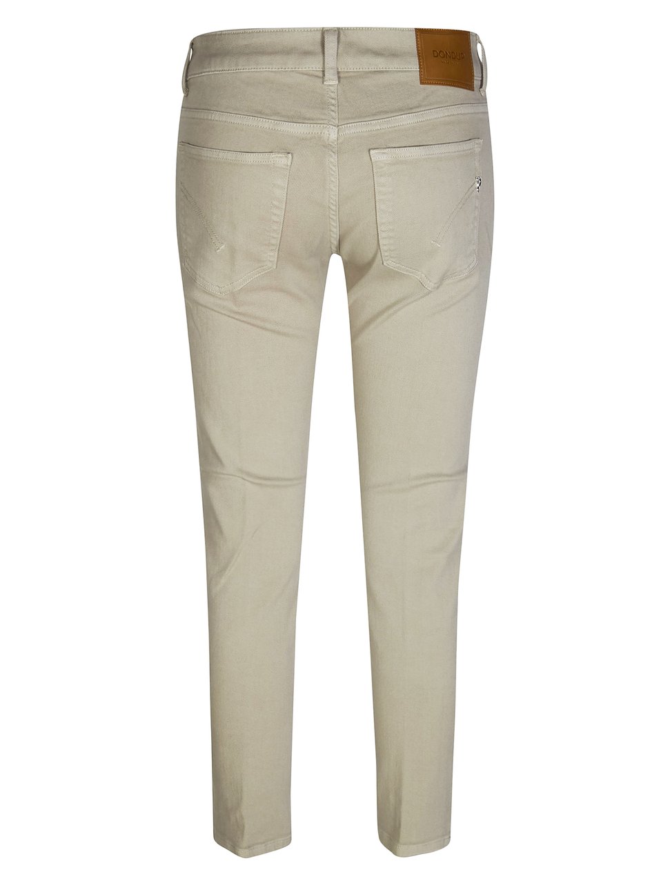Dondup PT01 Stretch Slim Fit Five Pocket Pants Neutraal