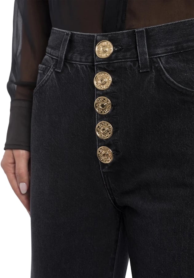 Dondup Jeans Nero Zwart